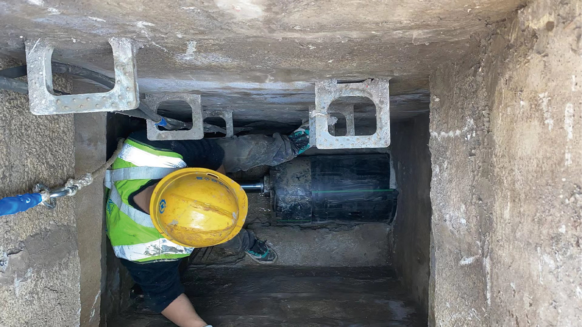 南城街道HDPE短管内衬法